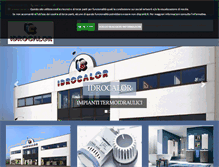 Tablet Screenshot of idrocalorimpianti.com